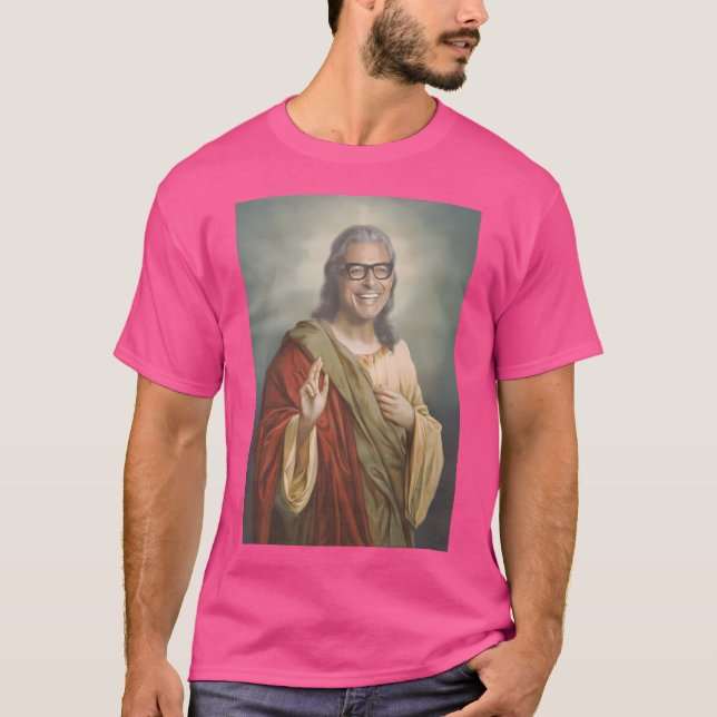 Camiseta Jeff Goldblum (Jesús) (Anverso)