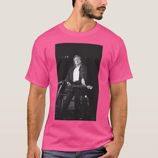 Camiseta Jeff Healey Bw Photograph (Anverso)
