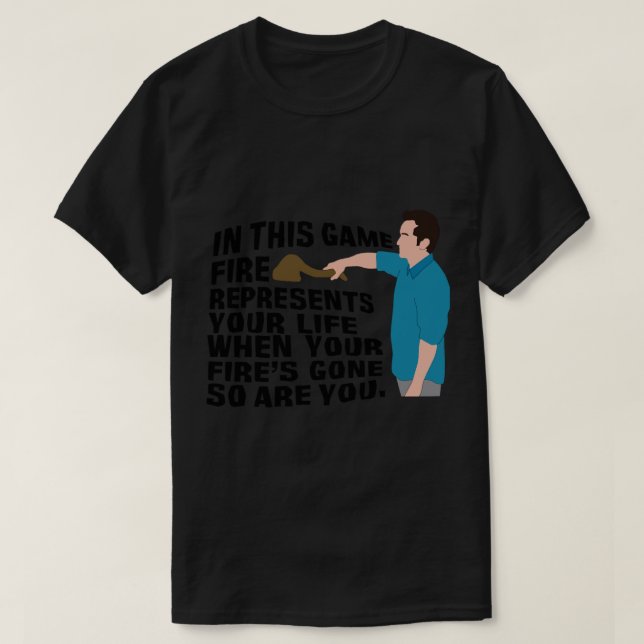 Camiseta jeff probst, jeff, probst, supérstite, reality tv, (Diseño del anverso)