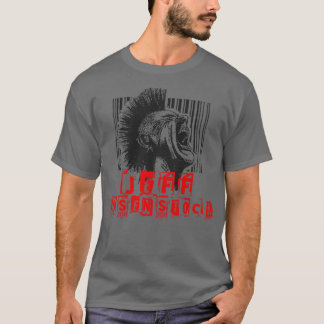 Camiseta jeff rosenstock en el punk de código de barras TSh