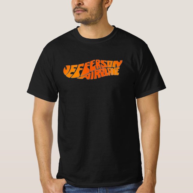 Camiseta Jefferson Airplane band, Jefferson Airplane merch, (Anverso)