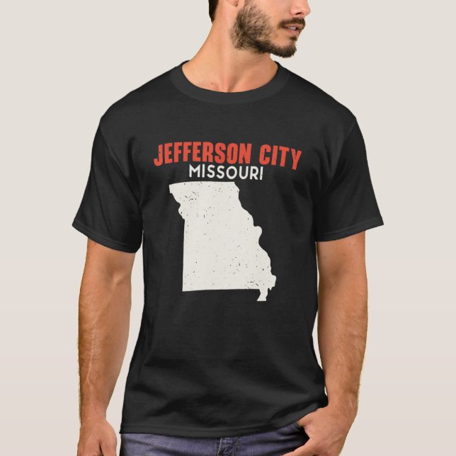 Camiseta Jefferson City Missouri Estados Unidos de América  (Anverso)