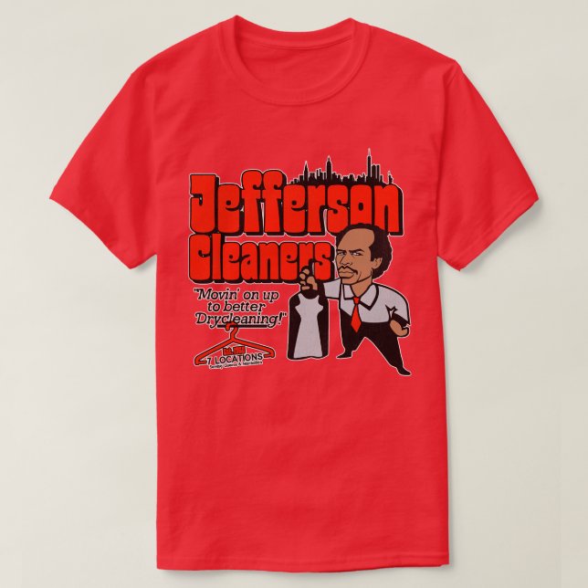 Camiseta Jefferson Cleaners (Diseño del anverso)