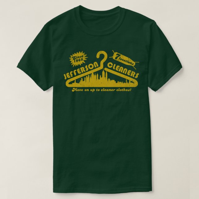 Camiseta Jefferson Cleaners (Diseño del anverso)
