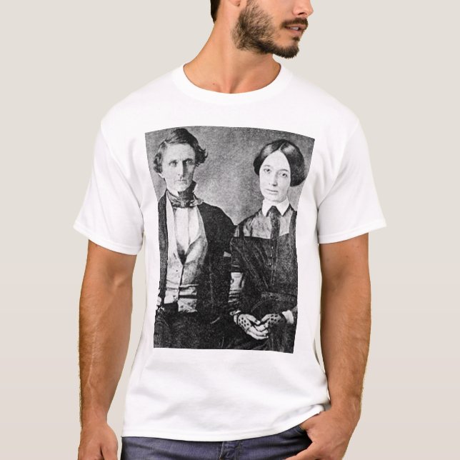 Camiseta Jefferson Davis Boda Picture (Anverso)
