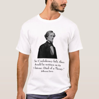 Camiseta Jefferson Davis y cita