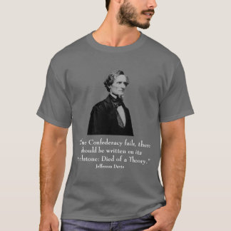 Camiseta Jefferson Davis y cita