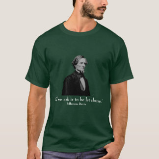 Camiseta Jefferson Davis y cita