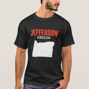 Camiseta Jefferson Oregon Estados Unidos de América Viajes 