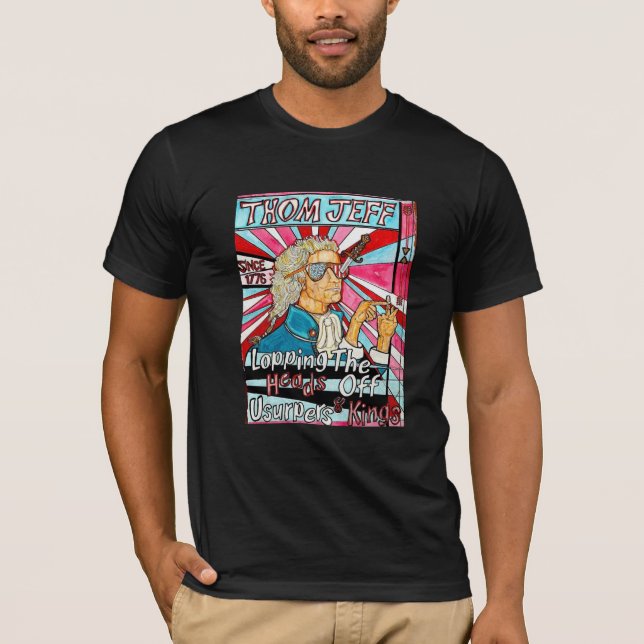 Camiseta Jefferson Vs. The Grifter (Anverso)