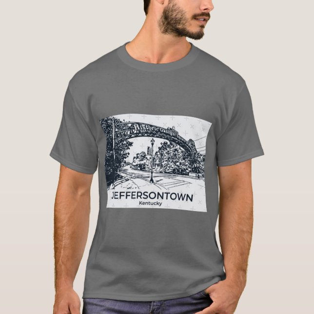 Camiseta Jeffersontown Kentucky (Anverso)