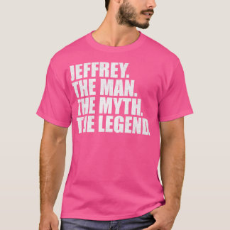 Camiseta Jeffrey Jeffrey Name Jeffrey