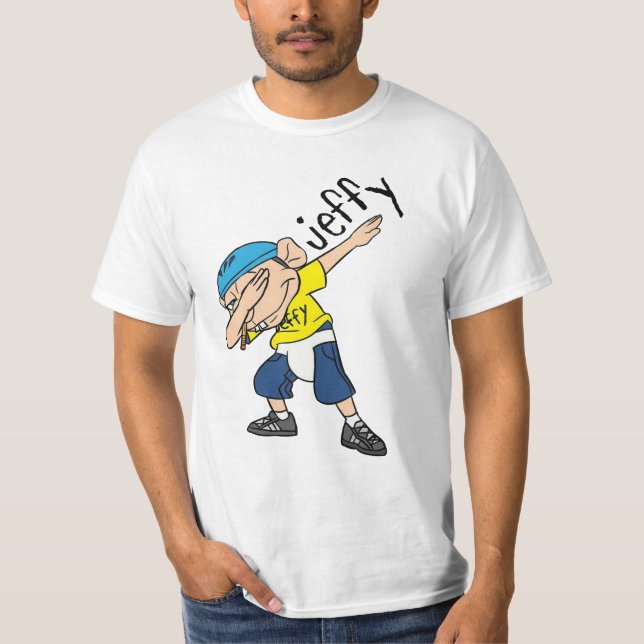 Camiseta Jeffy Dabbing Funny SML (Anverso)