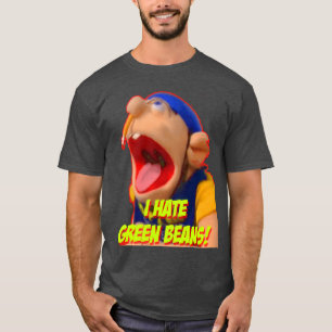 Camiseta JEFFY odio las judías verdes regalo