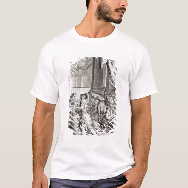 Camiseta Jehoiada, alto sacerdote de la proclamación de (Anverso)