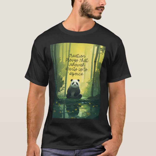 Camiseta Jehová Quiere Que Nos Alegremos (Anverso)