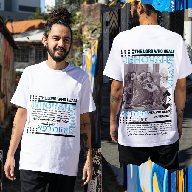 Camiseta Jehová Rapha: El poder de la sanación de Dios - cr (Subido por el creador)