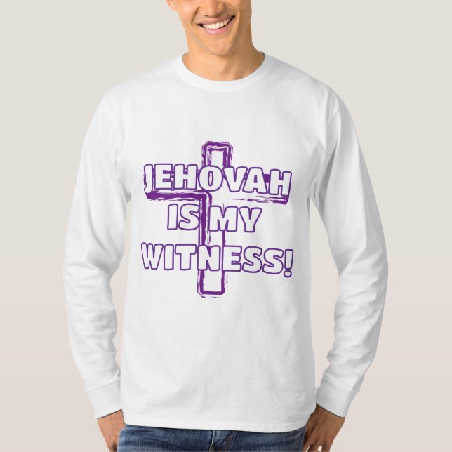 CAMISETA JEHOVAH IS MY WITNESS! (Anverso)