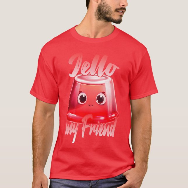 Camiseta Jello mi amigo chica (Anverso)