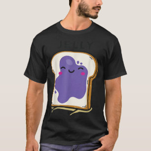 Camiseta Jelly de mantequilla de cacahuete 2 Tees de BFF a