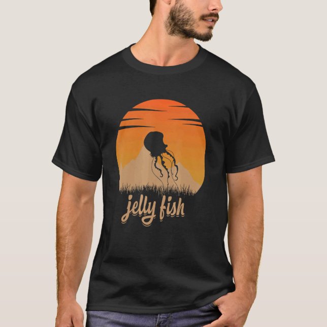 Camiseta Jelly Fish Animal Hot In the Mounta In Nature (Anverso)