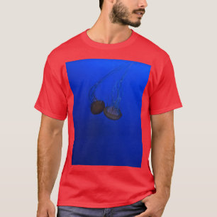 Camiseta Jelly Fish en azul