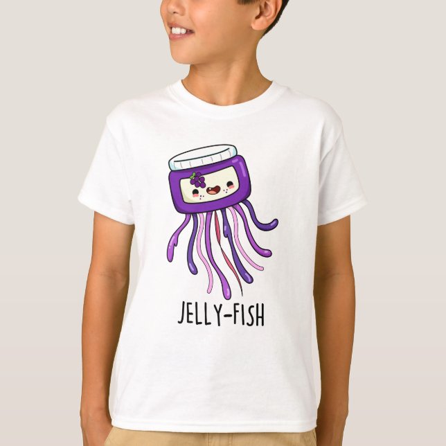 Camiseta Jelly-fish Funny Jelly Jar Pun (Anverso)