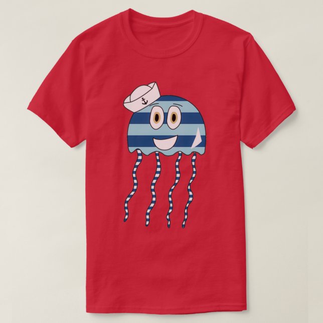 Camiseta Jelly J Fish (Diseño del anverso)