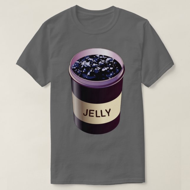 Camiseta Jelly Jar Lazy Halloween Costume (Diseño del anverso)