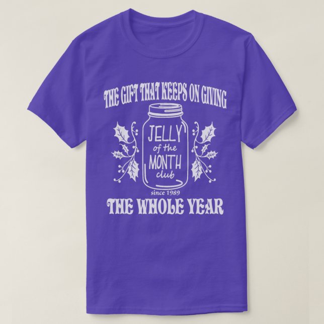 Camiseta Jelly of the Month Club  (Diseño del anverso)