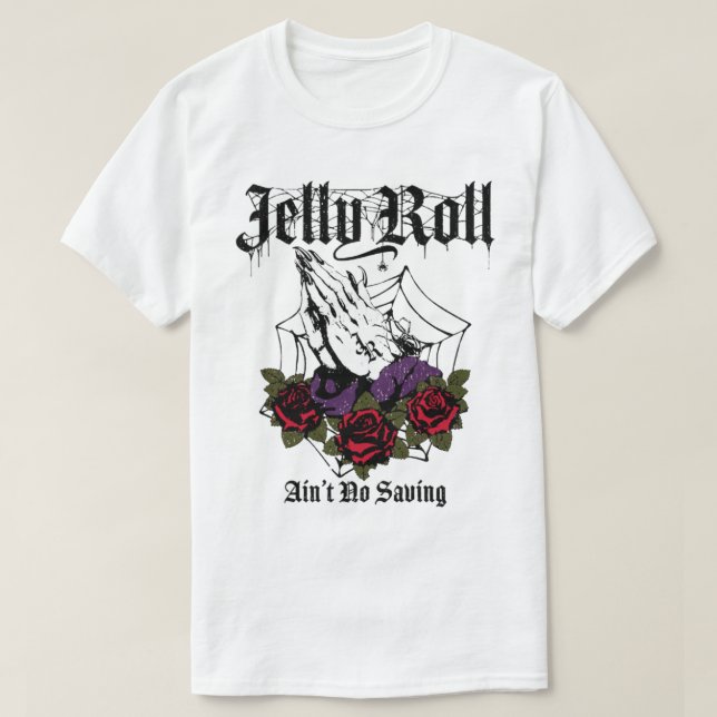 Camiseta Jelly Roll Merch Spider Shirt   (Diseño del anverso)