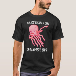 Camiseta Jellyfish Cutáneo Para Hombres Mujeres Jellyfish A