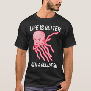 Camiseta Jellyfish Cutáneo Para Hombres Mujeres Jellyfish A