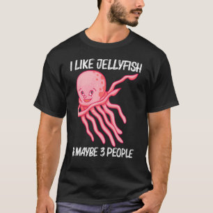 Camiseta Jellyfish Cutáneo Para Hombres Mujeres Jellyfish A