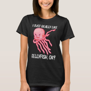 Camiseta Jellyfish Cutáneo Para Hombres Mujeres Jellyfish A
