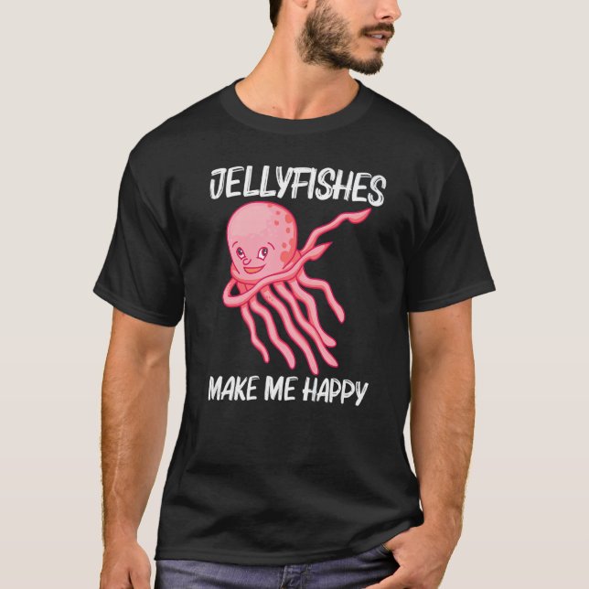Camiseta Jellyfish Cutáneo Para Hombres Mujeres Jellyfish A (Anverso)