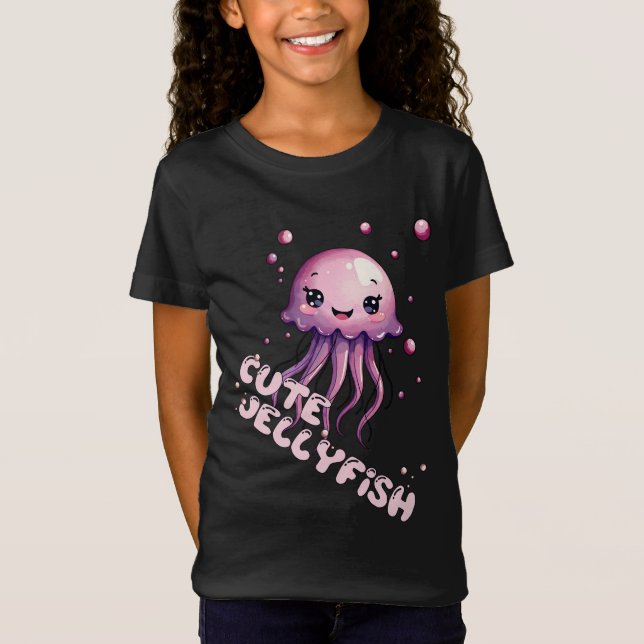 Camiseta Jellyfish Cute Kawaii (Anverso)