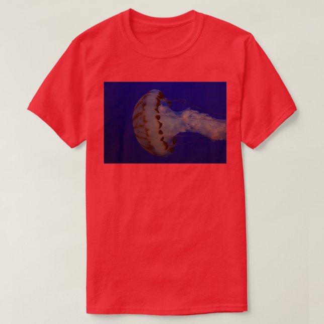 Camiseta Jellyfish en el Acuario de la Bahía de Monterrey 1 (Diseño del anverso)