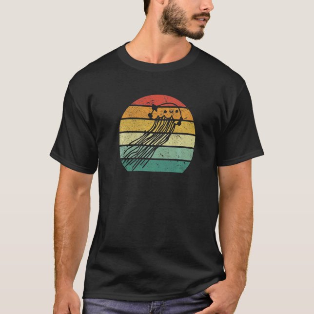 Camiseta Jellyfish Jelly Fish Retro Jellyfish Sunset Jelly (Anverso)