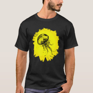 Camiseta Jellyfish Motif Jellyfish Toxico Con Nettles Soft