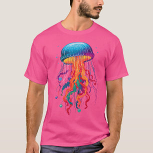 Camiseta Jellyfish Ocean Animal Scuba Diving Jelly Fish