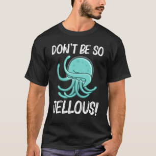Camiseta Jellyfish Para Hombres Mujeres Jellis Mar Verdader