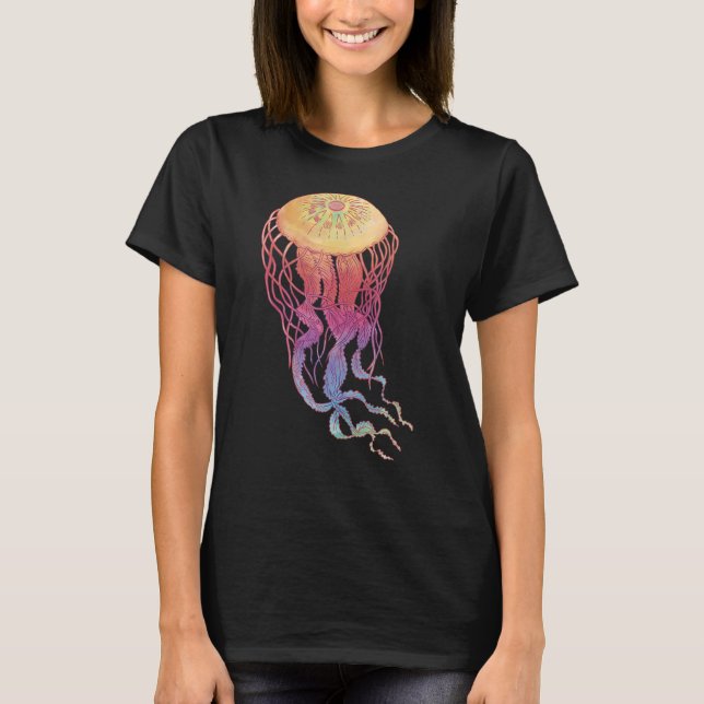 Camiseta Jellyfish Para Jelly Fish Y Cindarian (Anverso)