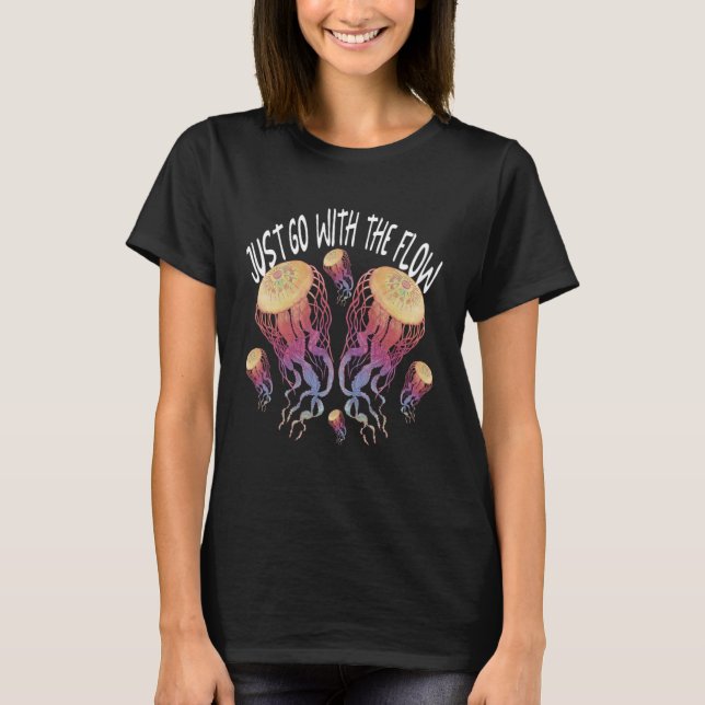 Camiseta Jellyfish Sea Animals Underwater (Anverso)