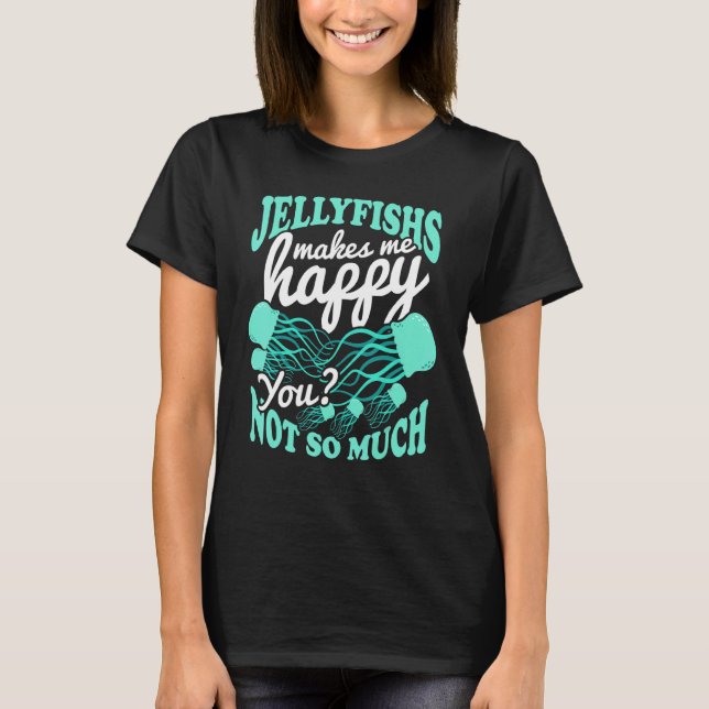 Camiseta Jellyfish Sealife Ocean Tentacles Octupus (Anverso)