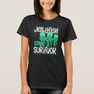 Camiseta Jellyfish Sting Survivor Funny Jellyfish