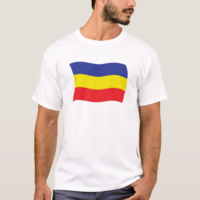 Camiseta Jemer Kampuchea Krom Bandera Shirt (Anverso)
