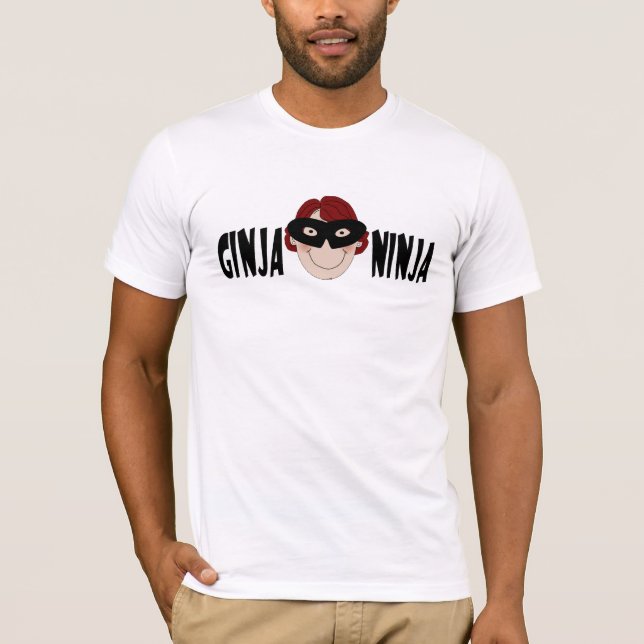 Camiseta Jengibre Ninja (Anverso)