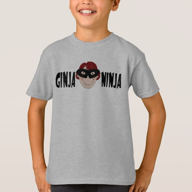Camiseta Jengibre Ninja (Anverso)