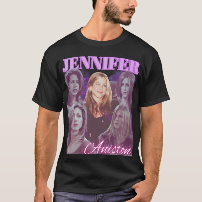 Camiseta Jennifer Aniston Friends Vintage Bootleg (Anverso)